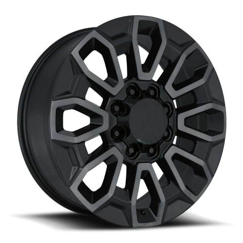 Factory Reproductions Fr 277 - Chevrolet High Country 2500 Satin Black W/ Dark Clear Coat