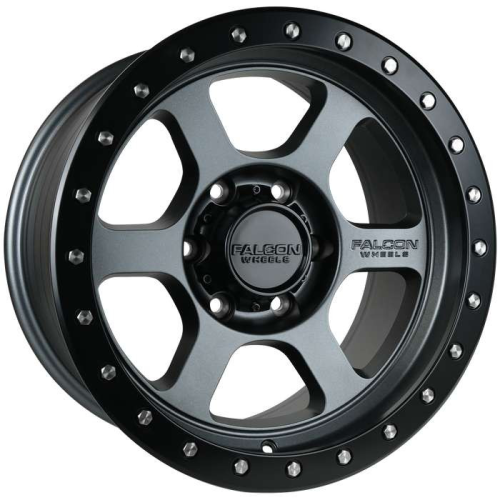 Falcon T1 Matte Gunmetal W/ Matte Black Ring