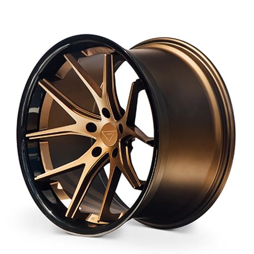 Ferrada FR2 Matte Bronze W Gloss Black Lip Photo