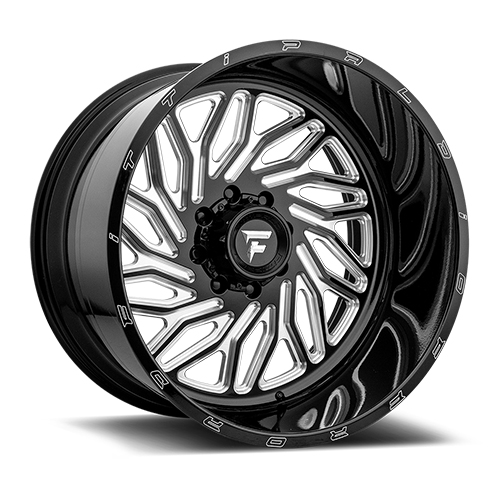 Fittipaldi Offroad FTF13 X-Trail Black W/ Milled Spokes - Part Number FTF13-22128170N51BM Fittipaldi Offroad FTF13 X-Trail Black W/ Milled Spokes Photo