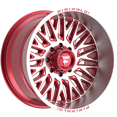 Fittipaldi Offroad FA07 Gloss Red Machined - Part Number FA07-26128165N44MR Fittipaldi Offroad FA07 Gloss Red Machined Photo