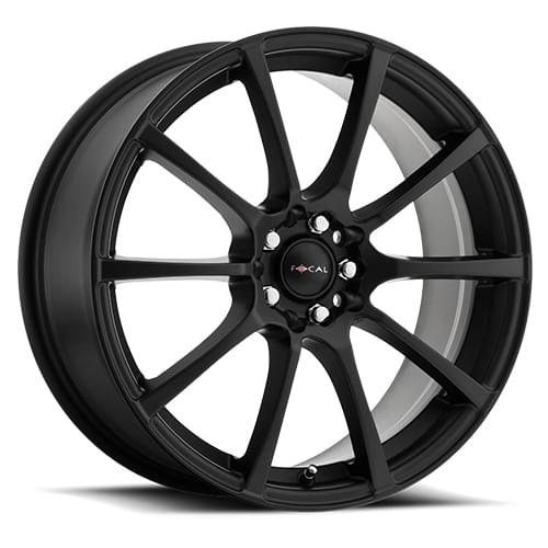 Focal F-20 448 Satin Black W/ Clear Coat - Part Number 448-7815SB+42 Focal F-20 448 Satin Black W/ Clear Coat Photo