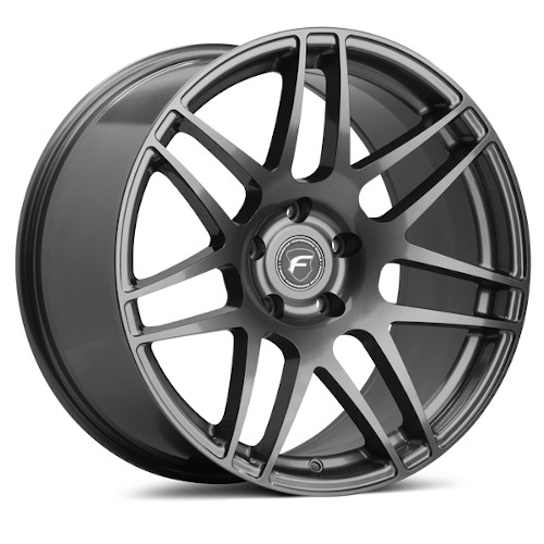 Forgestar F14 F354 Satin Anthracite Semi Concave - Part Number F35491121P27 Forgestar F14 F354 Satin Anthracite Semi Concave Photo