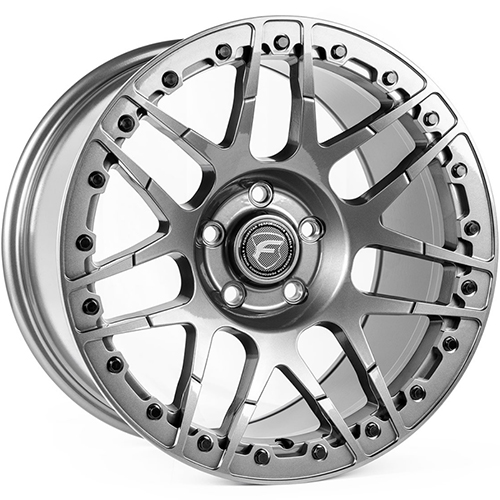 Forgestar F14 F83 Gloss Anthracite Beadlock - Part Number F28370067P50 Forgestar F14 F83 Gloss Anthracite Beadlock Photo