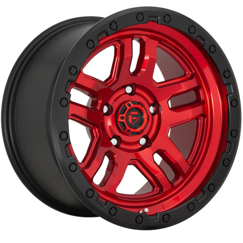 Fuel Offroad Ammo D732 Candy Red Black Bead Ring - Part Number D73217908450 Fuel Offroad Ammo D732 Candy Red Black Bead Ring Photo