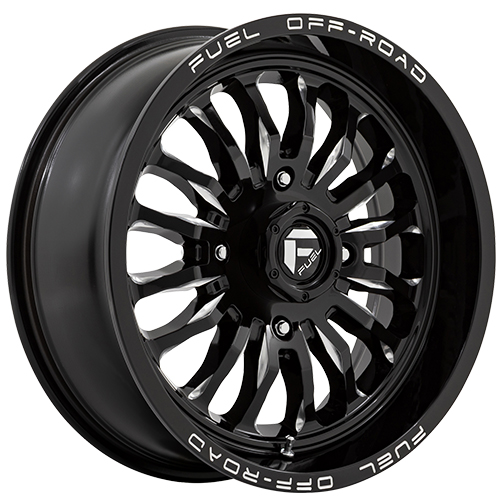 Fuel UTV Arc UTV D821 Gloss Black Milled - Part Number D8212270A644 Fuel UTV Arc UTV D821 Gloss Black Milled Photo