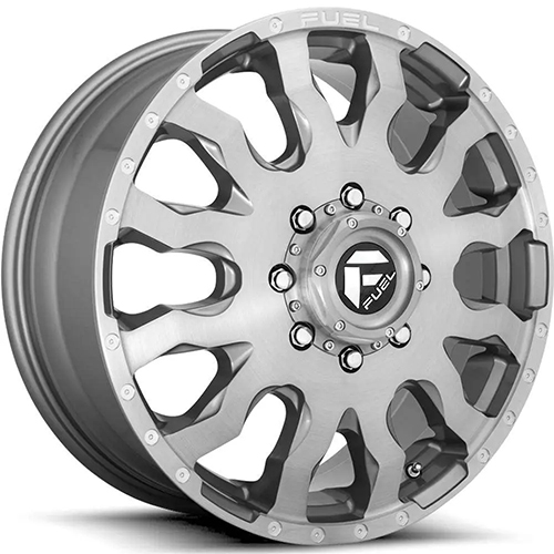 Fuel Offroad Blitz D693 Platinum - Part Number D693208272 Fuel Offroad Blitz D693 Platinum Photo