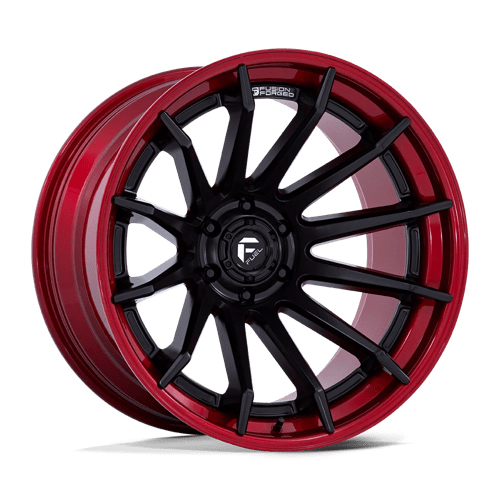 Fuel Fusion Forged Burn FC403 Matte Black W/ Candy Red Lip