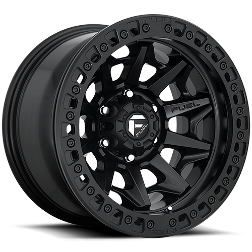 Fuel Offroad Covert D114 Matte Black Beadlock - Part Number D11417907545 Fuel Offroad Covert D114 Matte Black Beadlock Photo