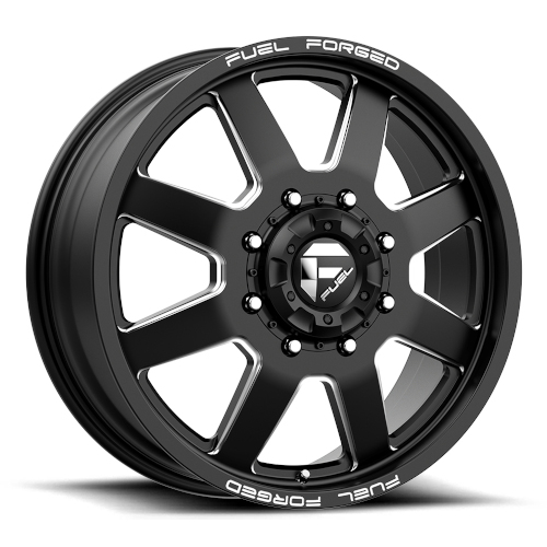 Fuel Forged FF09D Matte Black Milled - Part Number DE092282A9 Fuel Forged FF09D Matte Black Milled Photo