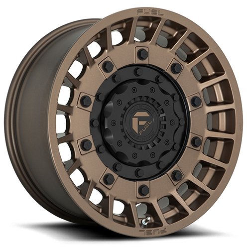 Fuel Offroad Militia D725 Matte Bronze W/ Black Center - Part Number D72520003847 Fuel Offroad Militia D725 Matte Bronze W/ Black Center Photo