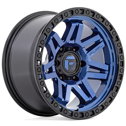 Fuel Offroad Syndicate D813 Dark Blue W/ Black Ring - Part Number D81317907550 Fuel Offroad Syndicate D813 Dark Blue W/ Black Ring Photo