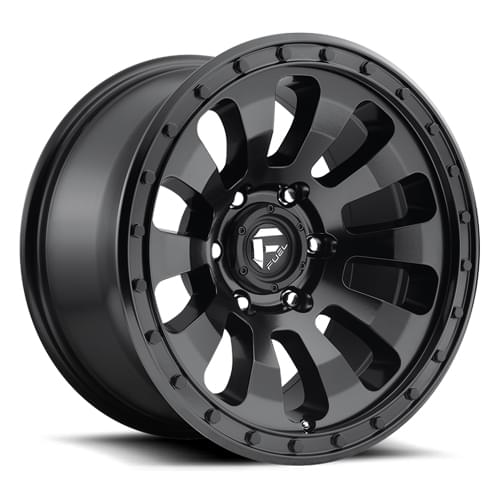 Fuel Offroad Tactic D630 Matte Black - Part Number D63017908345 Fuel Offroad Tactic D630 Matte Black Photo