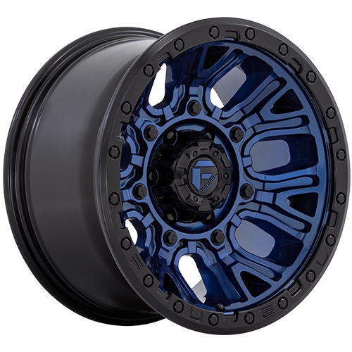 Fuel Offroad Traction D827 Dark Blue W/ Black Ring Photo