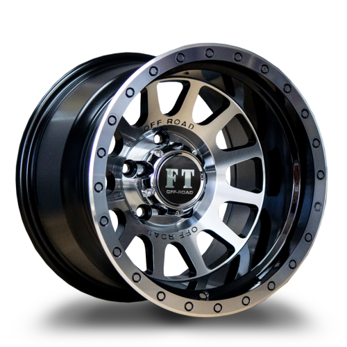 Full Throttle Ft5092 Gloss Black Machined