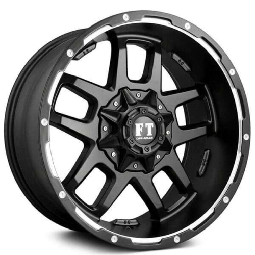 Full Throttle Ft6 Black W/ Machined Undercut
