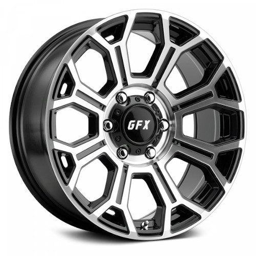 G-FX TR-19 Gloss Black Machined - Part Number T19 210-6139N19 GBMF G-FX TR-19 Gloss Black Machined Photo