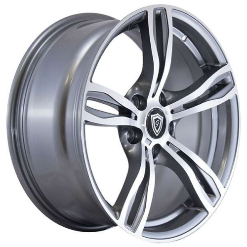 G-Line Alloys G5056 Gray Machined