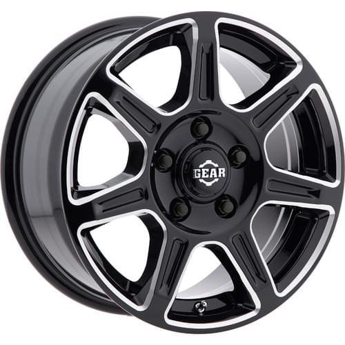 Gear Offroad Sprinter 750 Gloss Black W/ Milled Spokes - Part Number 750BM-783660 Gear Offroad Sprinter 750 Gloss Black W/ Milled Spokes Photo