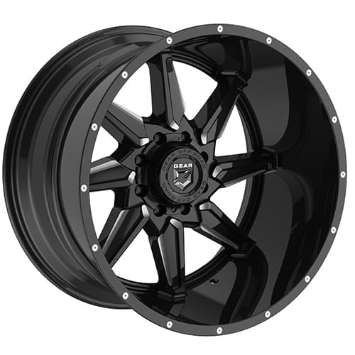 Gear Offroad Wrath 751 Gloss Black - Part Number 751BM-2126844 Gear Offroad Wrath 751 Gloss Black Photo