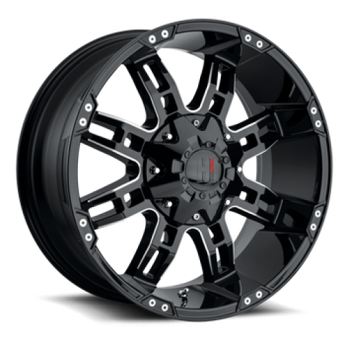 Havok 103 Black Milled W/ Machined Rivets