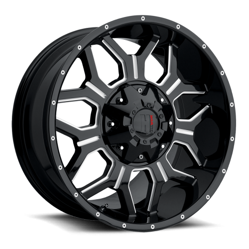Havok 106 Black Milled w/ Machined Rivets