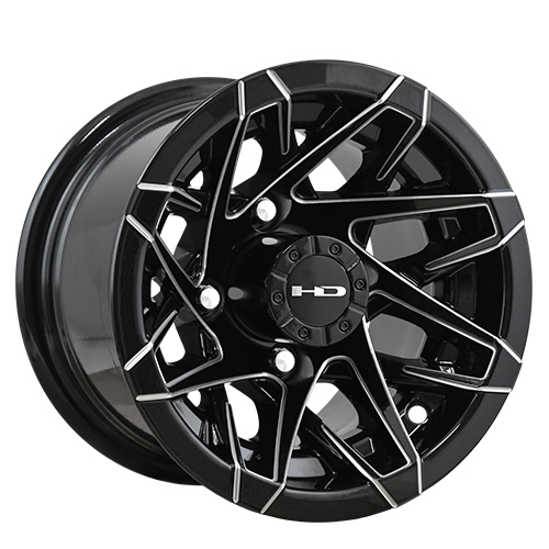 HD Golf Canyon Black W/ Milled Edge - Part Number CY147042-14GB-M HD Golf Canyon Black W/ Milled Edge Photo