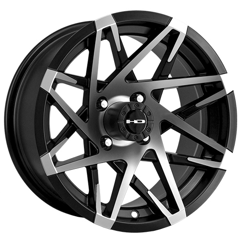 HD Golf Canyon Satin Black Machined - Part Number CY147042-14SBM HD Golf Canyon Satin Black Machined Photo