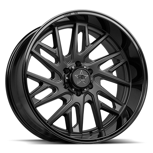 Luxxx HD Offroad LHD-29 Satin Black With Gloss Black Lip - Part Number LHD2920108180-18K-A5 Luxxx HD Offroad LHD-29 Satin Black With Gloss Black Lip Photo