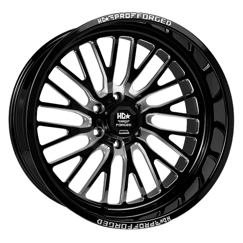 HD Pro Forged Sentry HDP07 Gloss Black Milled Left - Part Number FORGEDHDP07-261261397-44G-A1-L HD Pro Forged Sentry HDP07 Gloss Black Milled Left Photo