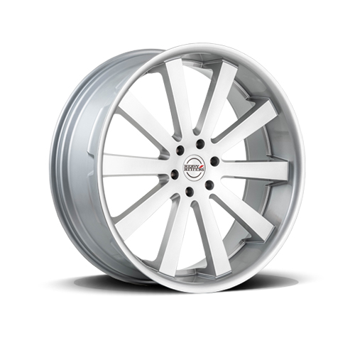 Heavy Hitters HH10 Platinum Silver With Precision Milling - Part Number HH10-2295KK15LPP-I Heavy Hitters HH10 Platinum Silver With Precision Milling Photo