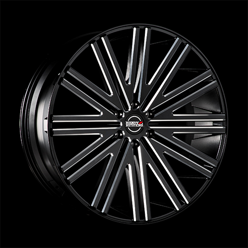 Heavy Hitters HH12 Absolute Black W/ Precision Milling - Part Number HH12-2295Z30CAP Heavy Hitters HH12 Absolute Black W/ Precision Milling Photo