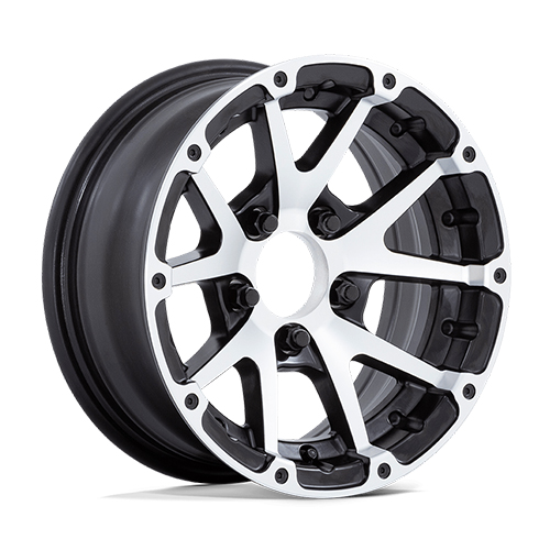 Helo HE826 Matte Black Machined - Part Number HE182646012706N Helo HE826 Matte Black Machined Photo