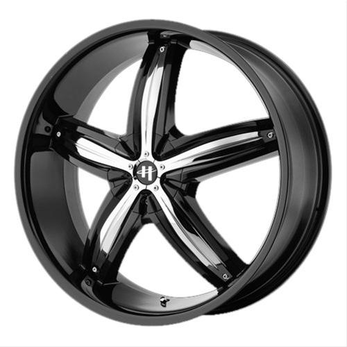 Helo HE844 Gloss Black W/ Chrome Accents - Part Number HE84488001340 Helo HE844 Gloss Black W/ Chrome Accents Photo