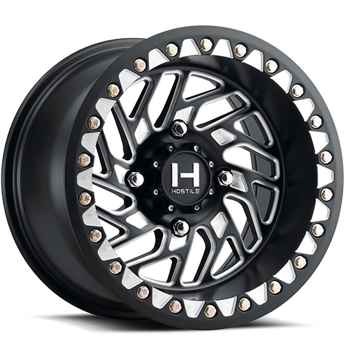 Hostile UTV Jigsaw UTV H316 Blade Cut W/ Beadlock - Part Number H316-1580413744M Hostile UTV Jigsaw UTV H316 Blade Cut W/ Beadlock Photo