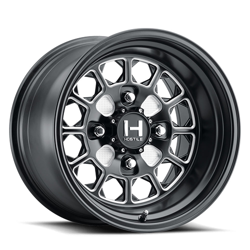 Hostile Pismo Satin Black Milled - Part Number H325-1510415654M Hostile Pismo Satin Black Milled Photo