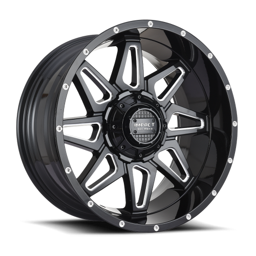 Impact 807 Gloss Black Milled