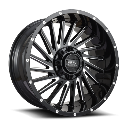 Impact 812 Gloss Black Milled