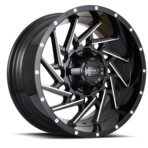 Impact 816 Gloss Black Milled