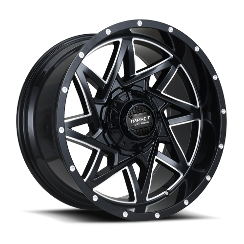 Impact 821 Gloss Black Milled