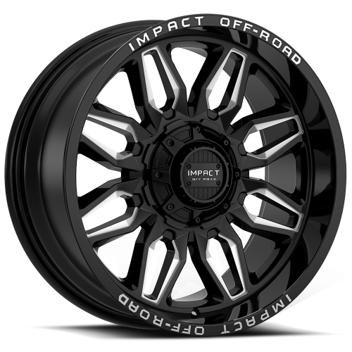 Impact 827 Gloss Black Milled