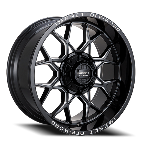 Impact 828 Gloss Black Milled