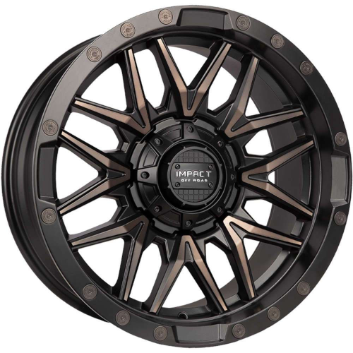 Impact 902 Black Machined w/ Dark Tint