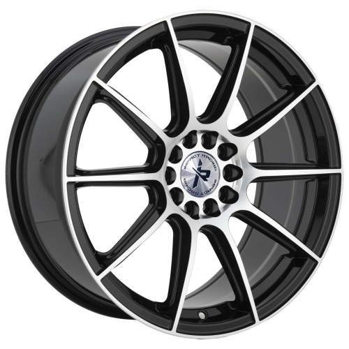 Impact 502 Gloss Black Machined