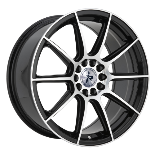 Impact 502 Gloss Black With Machined Face