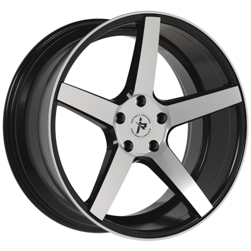 Impact 504 Gloss Black With Machined Face