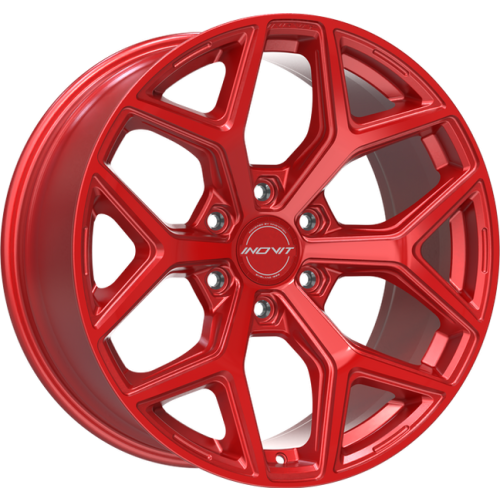 Inovit Force 6 Candy Red Machined w/ Red Tint