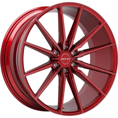 Inovit Frixion 6 Candy Red Machined & Milled w/ Red Tint