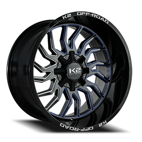 K2 Monarch K21 Black w/ Blue Milling