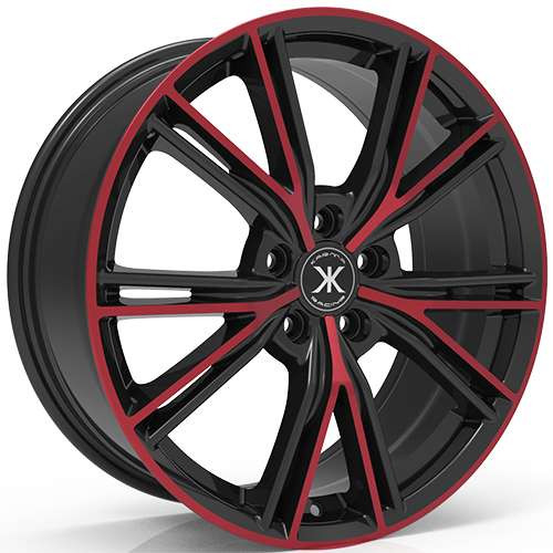 Karma Kr-103 Black Machined With Red Tint